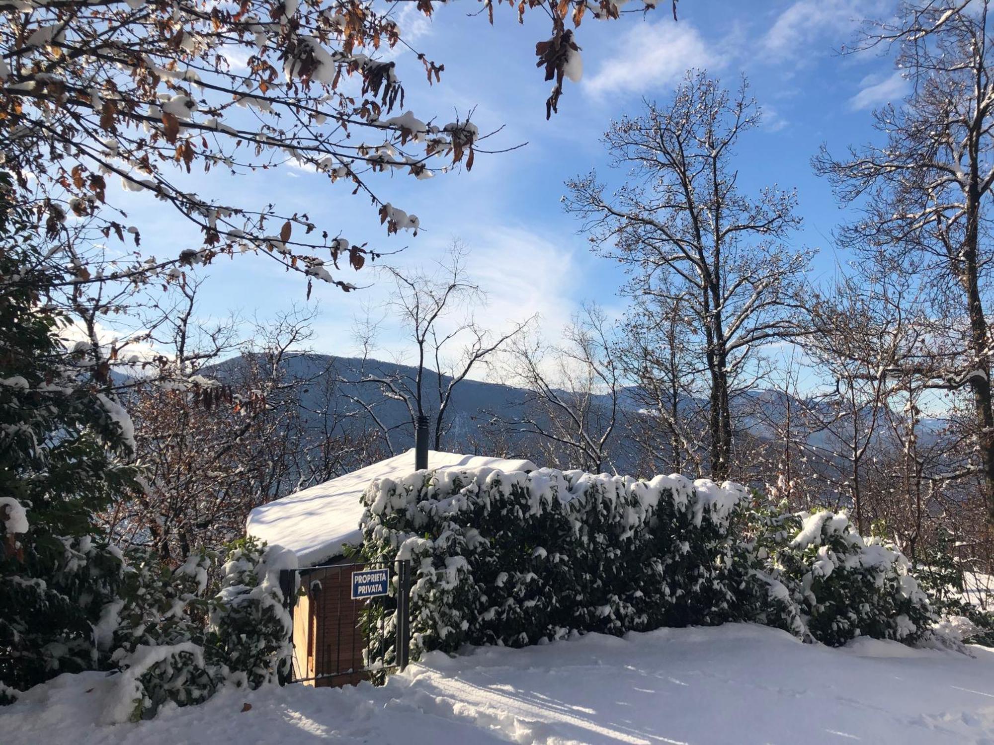 "La Romantica" Rifugio Nel Bosco Astano Exterior foto